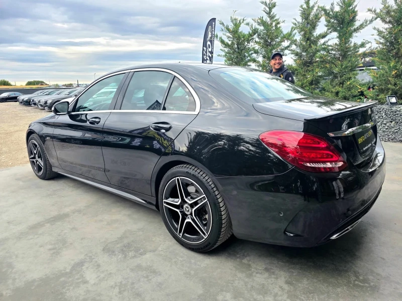 Mercedes-Benz C 220 D FULL AMG LINE BURMEISTER ЛИЗИНГ 100%, снимка 7 - Автомобили и джипове - 51946312