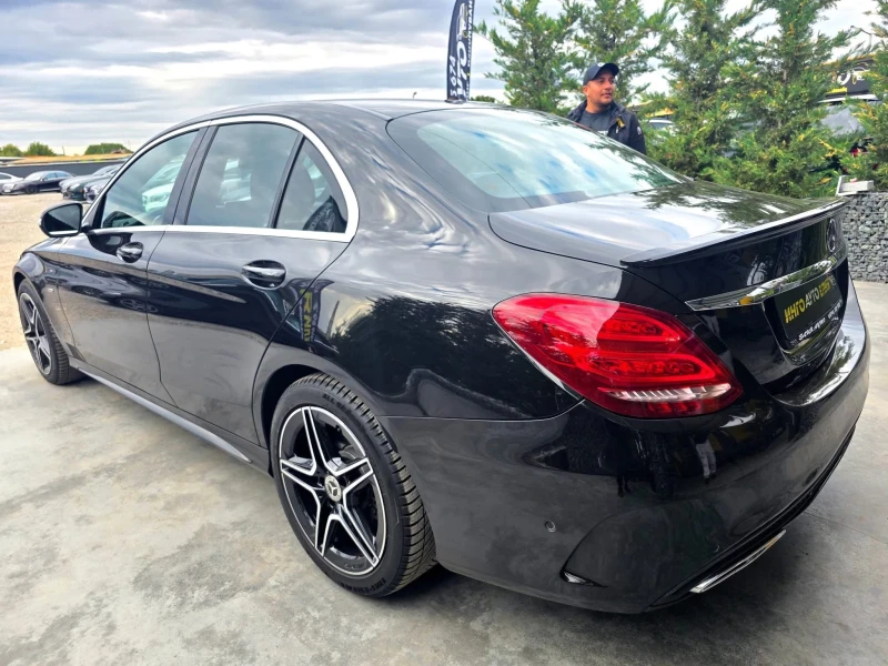 Mercedes-Benz C 220 D FULL AMG LINE BURMEISTER ЛИЗИНГ 100%, снимка 6 - Автомобили и джипове - 51946312