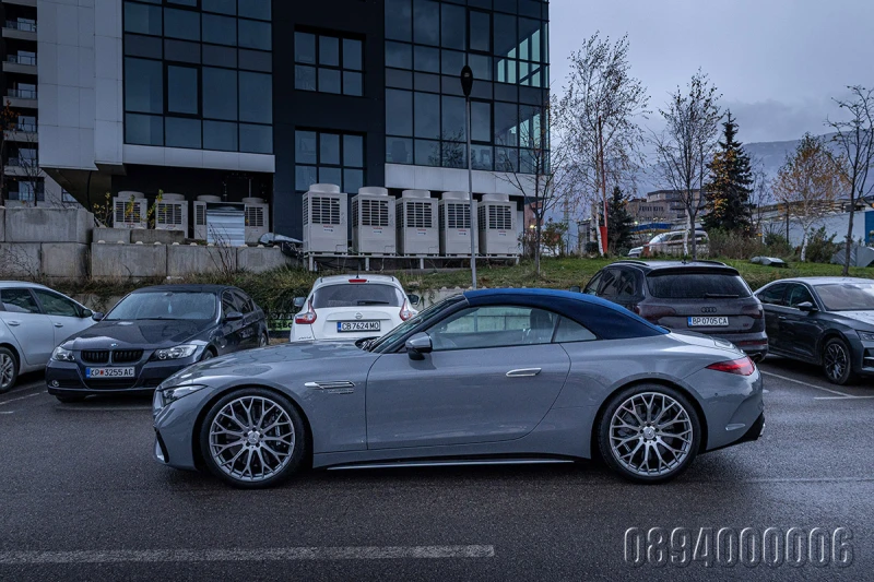 Mercedes-Benz SL 63 AMG 4M E PERF CERAMIC BURMEISTER4D 3xMANUFACTUR EXCL, снимка 5 - Автомобили и джипове - 52554349