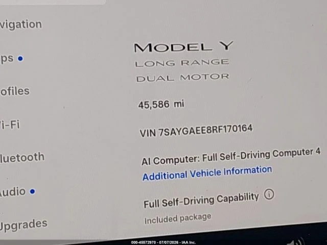 Tesla Model Y LONG RANGE DUAL MOTOR ALL-WHEEL DRIVE, снимка 15 - Автомобили и джипове - 55547127