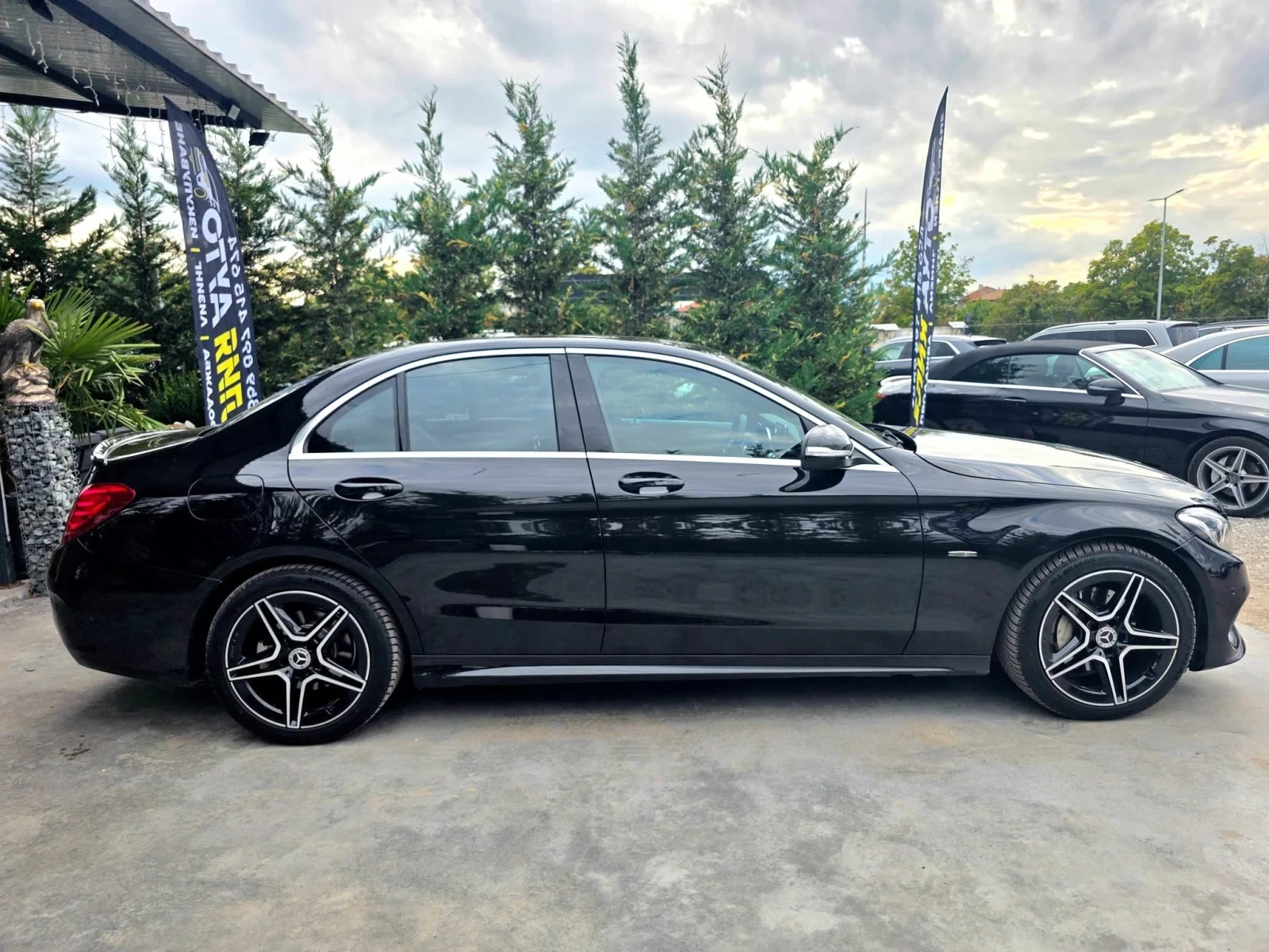Mercedes-Benz C 220 D FULL AMG LINE BURMEISTER  100% | Mobile.bg   11