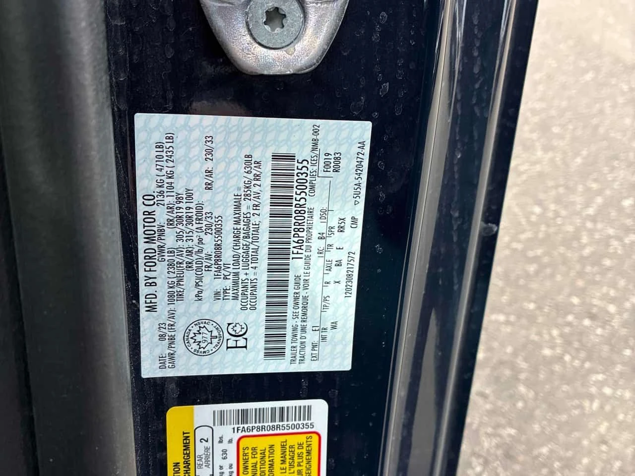 Ford Mustang * Dark Horse * CARFAX * ЦЕНА ДО БГ, снимка 16 - Автомобили и джипове - 53988725