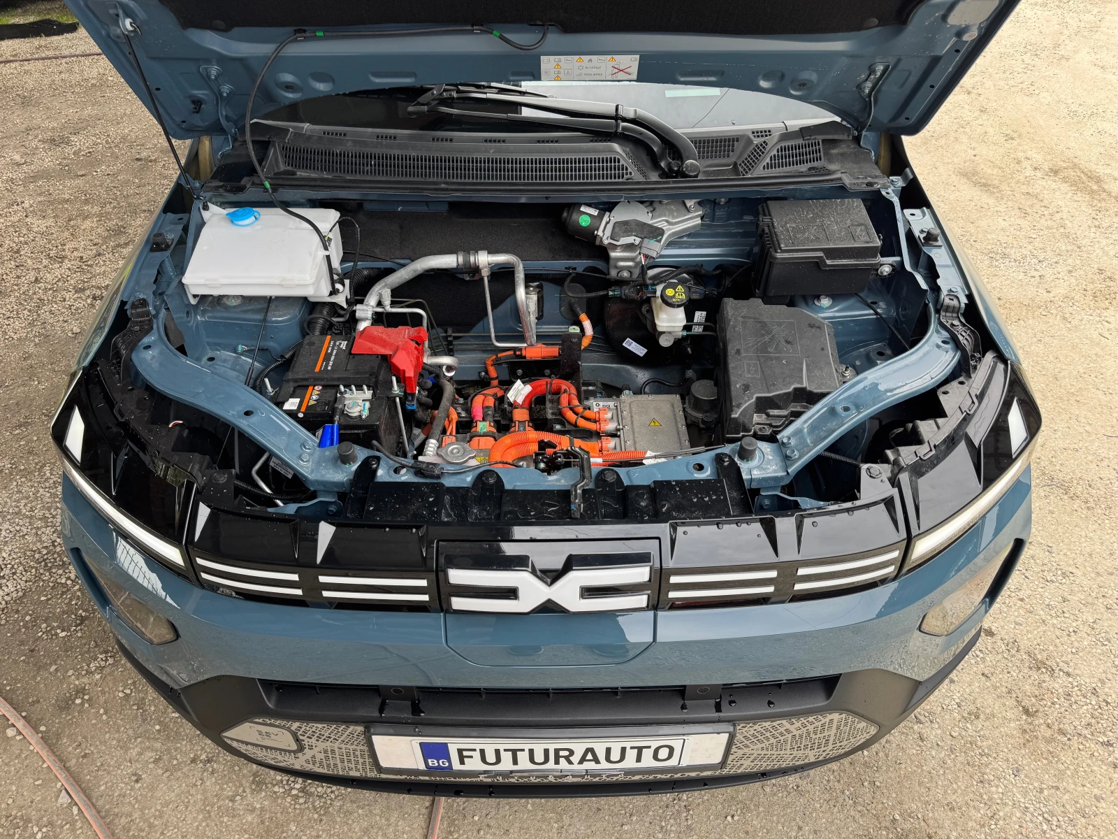 Dacia Spring ЕXTREME, CCS, НОВ МОДЕЛ ВНОС ГЕРМАНИЯ, Гаранц, снимка 16 - Автомобили и джипове - 54217521