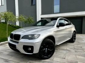 BMW X6 4.0 FACELIFT * SILVER/BLACK* CARBON* БАРТЕР, снимка 1