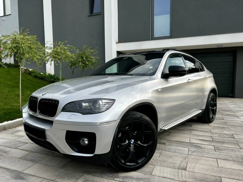 BMW X6 4.0 FACELIFT * SILVER/BLACK* CARBON* БАРТЕР, снимка 1 - Автомобили и джипове - 45563023