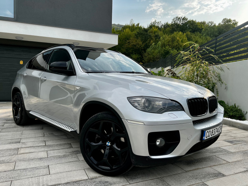 BMW X6 4.0 FACELIFT * SILVER/BLACK* CARBON* TOP, снимка 2 - Автомобили и джипове - 44650014