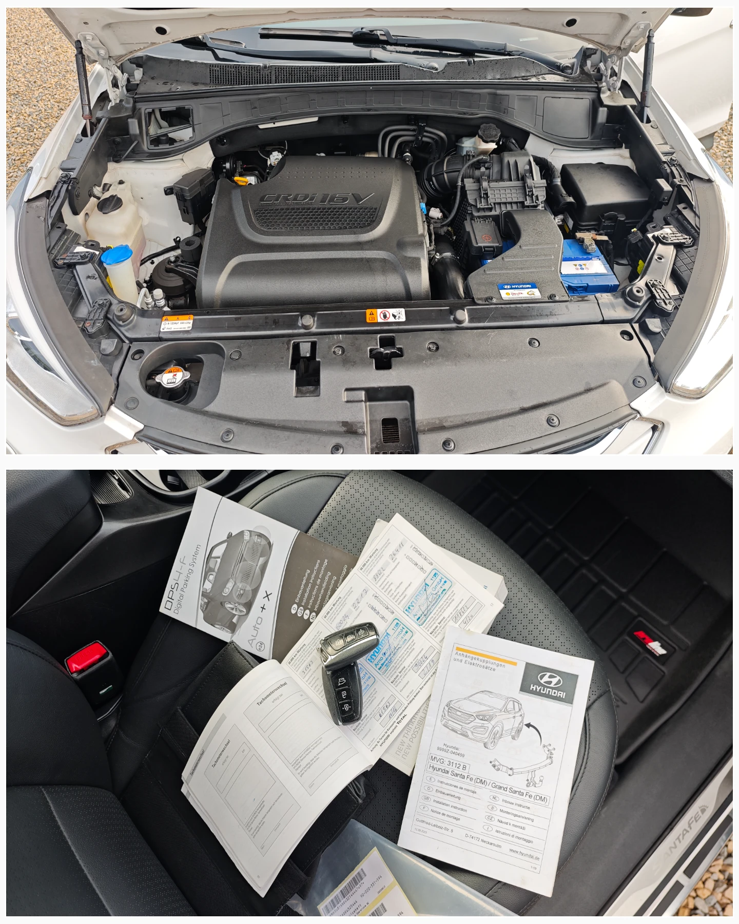 Hyundai Santa fe РОЛБАР/СТЕПЕНКИ/PROLINE/ПОДГРЕВ ВОЛАН-СЕДАЛКИ/KEYL | Mobile.bg — изображение 11