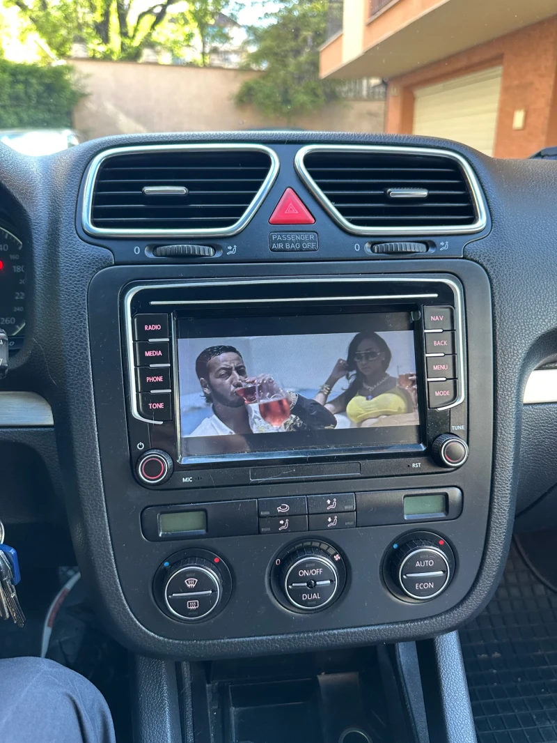 VW Eos ГАЗ, Navi, снимка 7 - Автомобили и джипове - 52499843