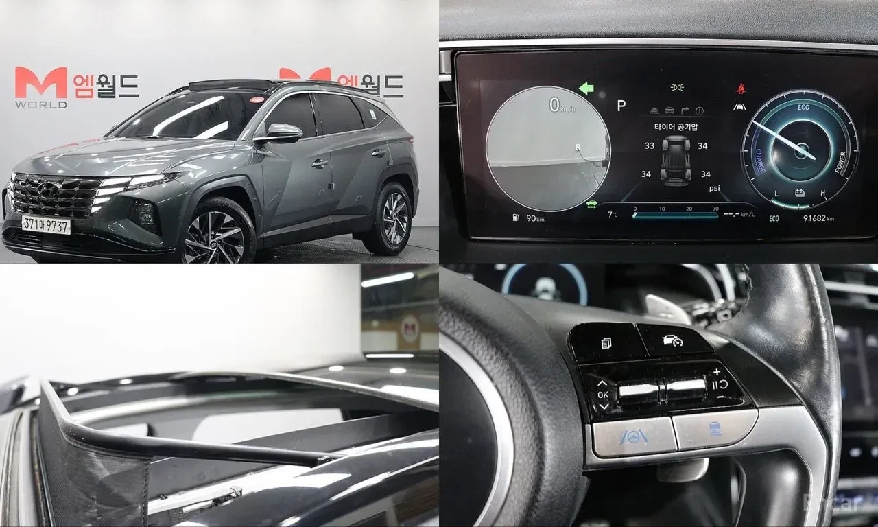 Hyundai Tucson INSPIRATION* ДИГИТАЛНО* ТАБЛО* ОБДУХВАНЕ* ДИСТРОНИ, снимка 2 - Автомобили и джипове - 56235124