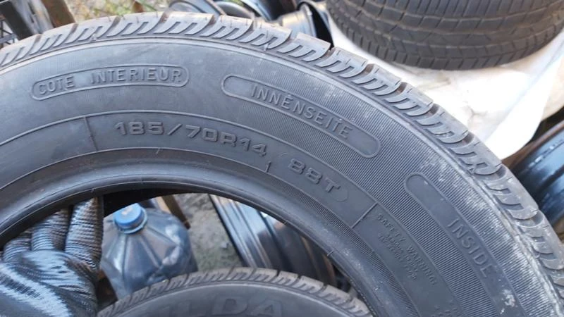 Гуми Летни 185/70R14, снимка 5 - Гуми и джанти - 28560855