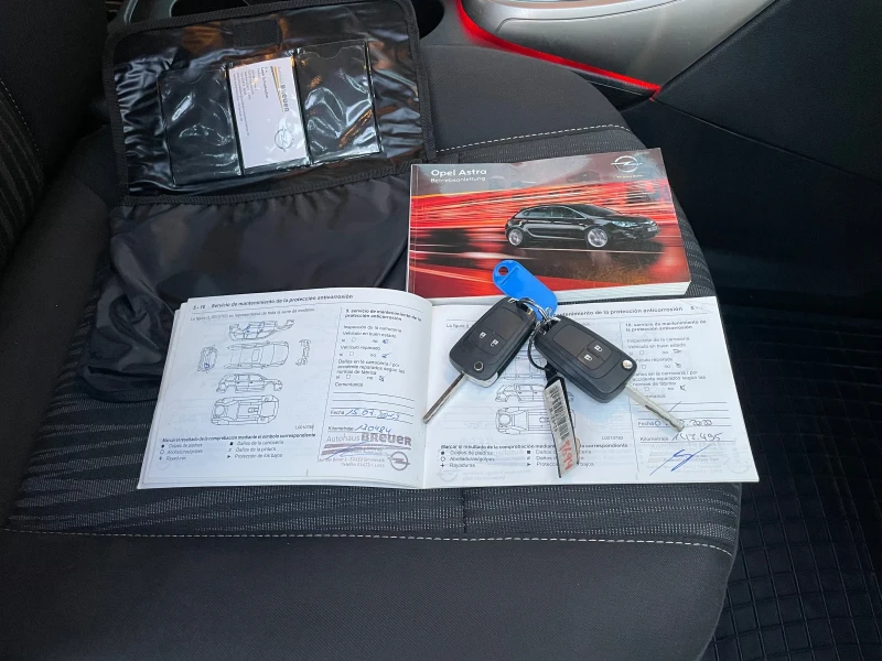Opel Astra 1.6i 115к.с. ЕВРО5 COMFORT ГЕРМАНИЯ, снимка 16 - Автомобили и джипове - 52676976
