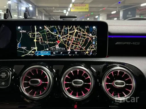 Mercedes-Benz CLA 45 AMG 4M+ S* ПОДГРЕВ* HEAD-UP* AMBIENT* DIGITAL* 360* , снимка 7 - Автомобили и джипове - 55753847