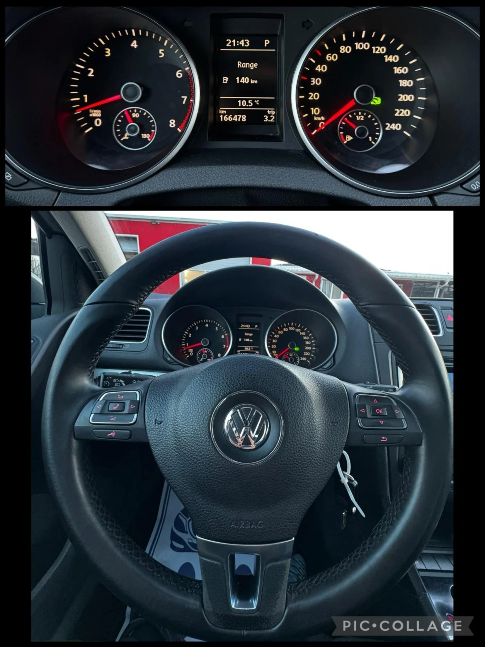VW Golf VI, 1.4 TSI, АВТОМАТ, АВТОПИЛОТ, МУЛТИВОЛАН, снимка 13 - Автомобили и джипове - 53761824