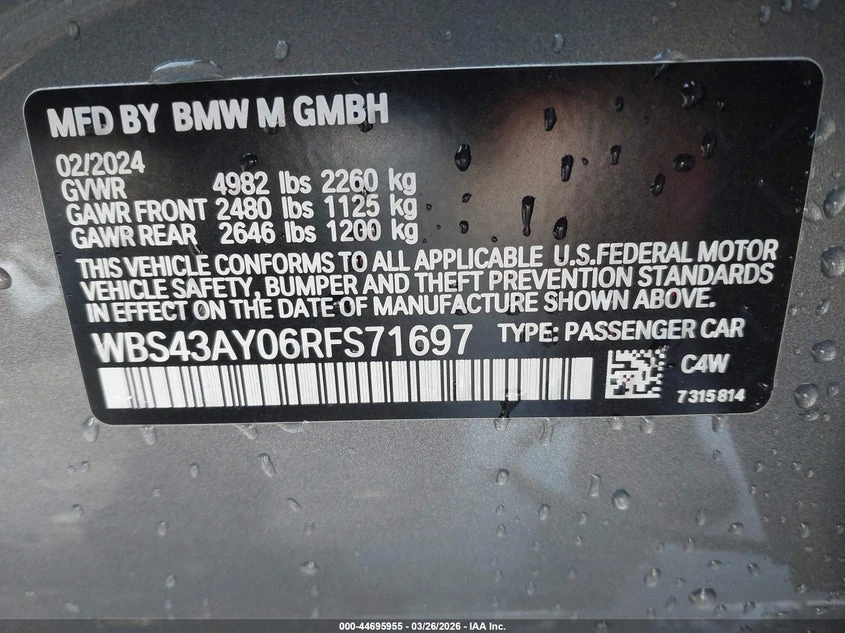 BMW M3 3.0l Competition xDrive* CARFAX* , снимка 9 - Автомобили и джипове - 54445344