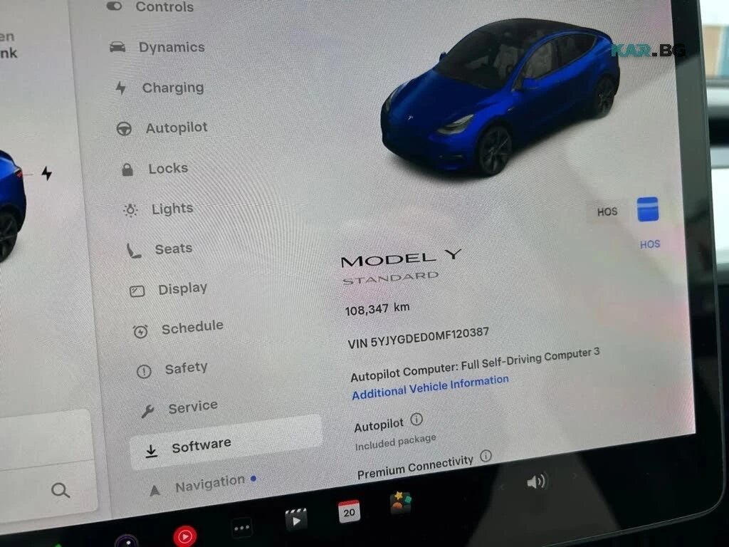 Tesla Model Y Standard Range* ДВА КОМПЛЕКТА ДЖАНТИ* , снимка 13 - Автомобили и джипове - 56017285
