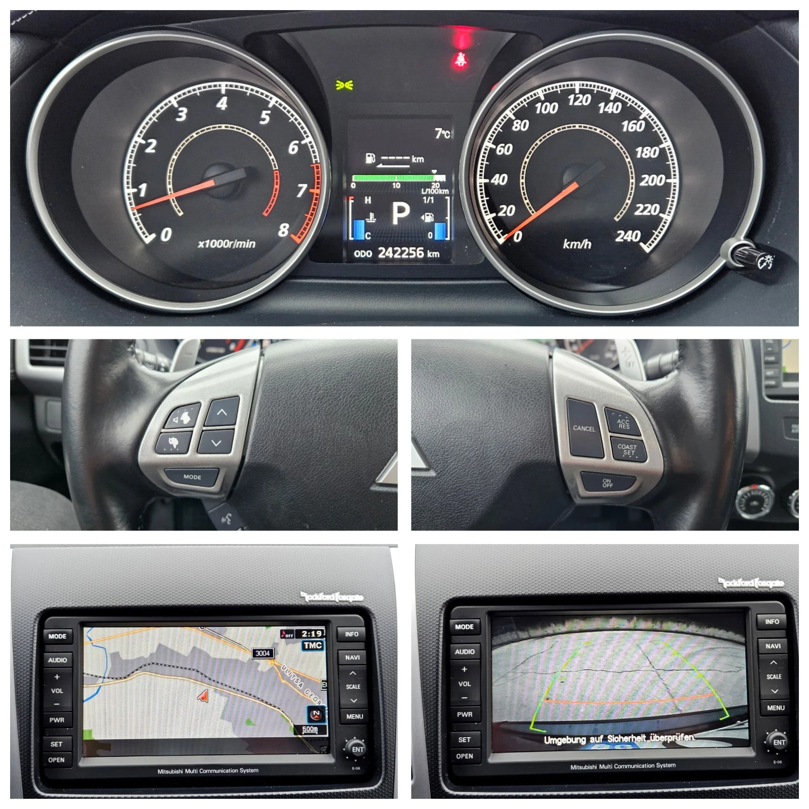 Mitsubishi Outlander 2.4 4�4 NAVIGATOR | Mobile.bg � ����������� 13