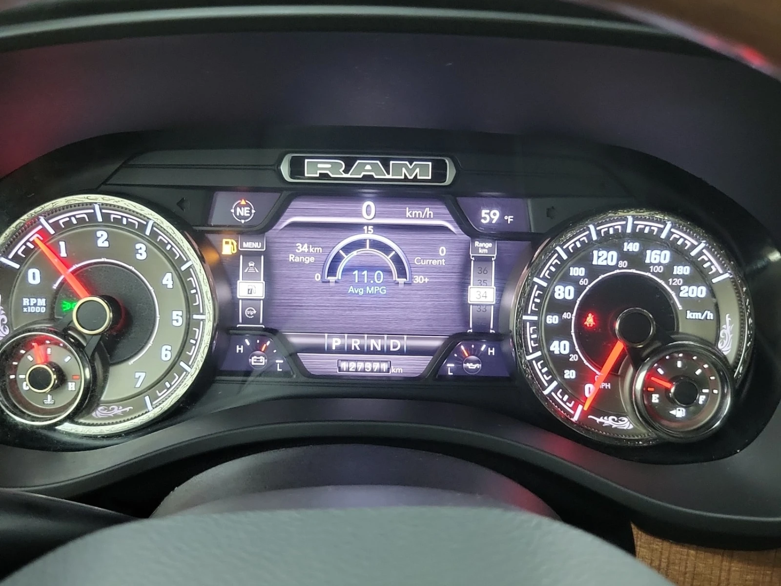 Dodge RAM 1500 Limited Longhorn / 360 / HUD / ОБДУХВАНЕ/ CARFAX, снимка 7 - Автомобили и джипове - 55875967