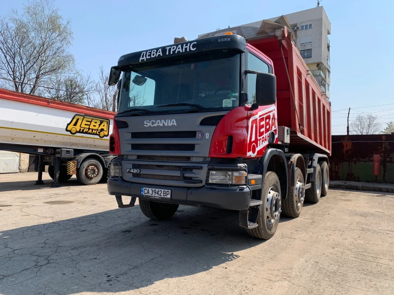 Scania P 420 8Х4 САМОСВАЛ, снимка 2 - Камиони - 52339690