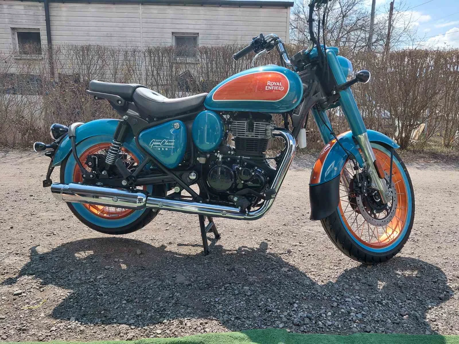 Royal Enfield Goan Classic Trip Teal Green, снимка 2 - Мотоциклети и мототехника - 53995984