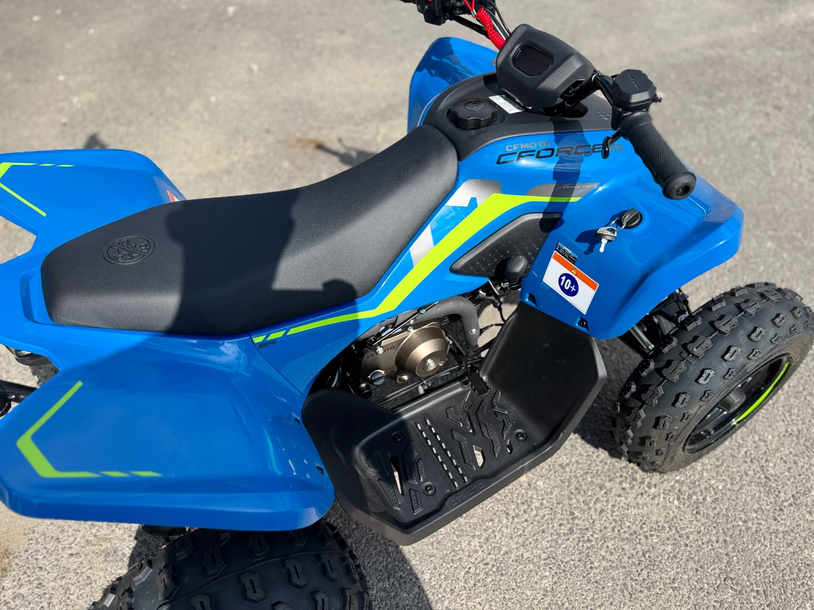 Cfmoto CFORCE CFORCE 110 с ФАРОВЕ и ДИСПЛЕЙ !, снимка 3 - Мотоциклети и мототехника - 56310808