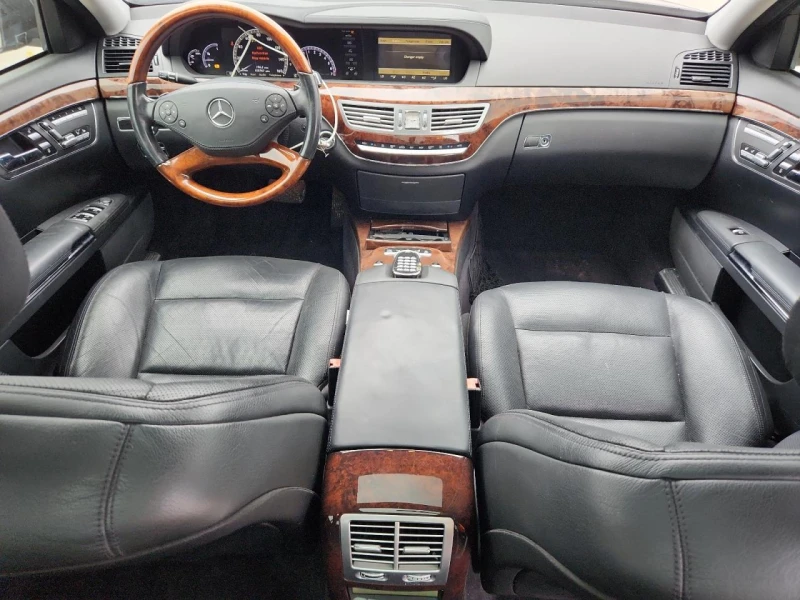 Mercedes-Benz S 550  5.5L V8/КОЖА/ПОДГР./БЕНЗИН, снимка 9 - Автомобили и джипове - 51762454