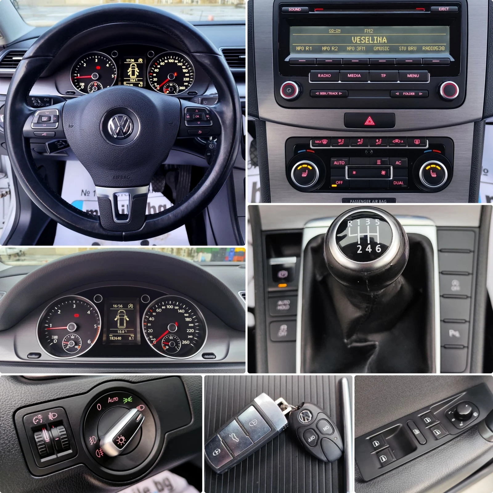 VW Passat 2.0TDI-140кс.EURO-5, снимка 16 - Автомобили и джипове - 53991881