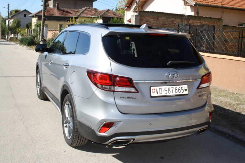 Hyundai Santa fe ПЪЛНА СЕРВ.ИСТОРИЯ Гранд Фейс200кс ШвейцарияVERTEX, снимка 4 - Автомобили и джипове - 52517752