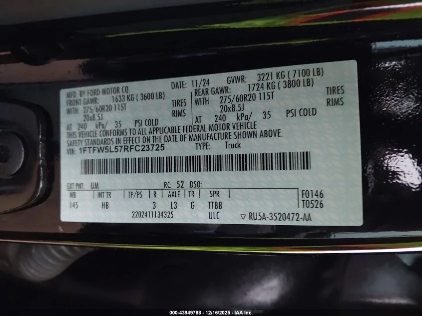 Ford F150 5l F-150 Lariat - изображение 9