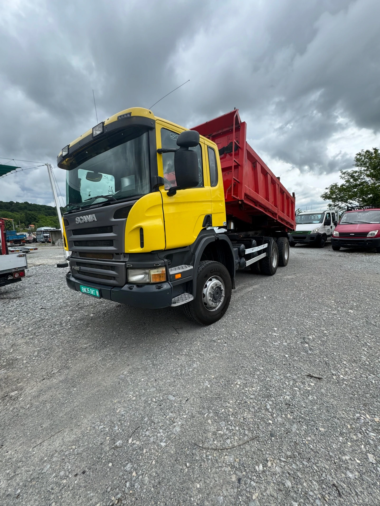 Scania P 420 Самосвал 6х6, снимка 2 - Камиони - 54689073