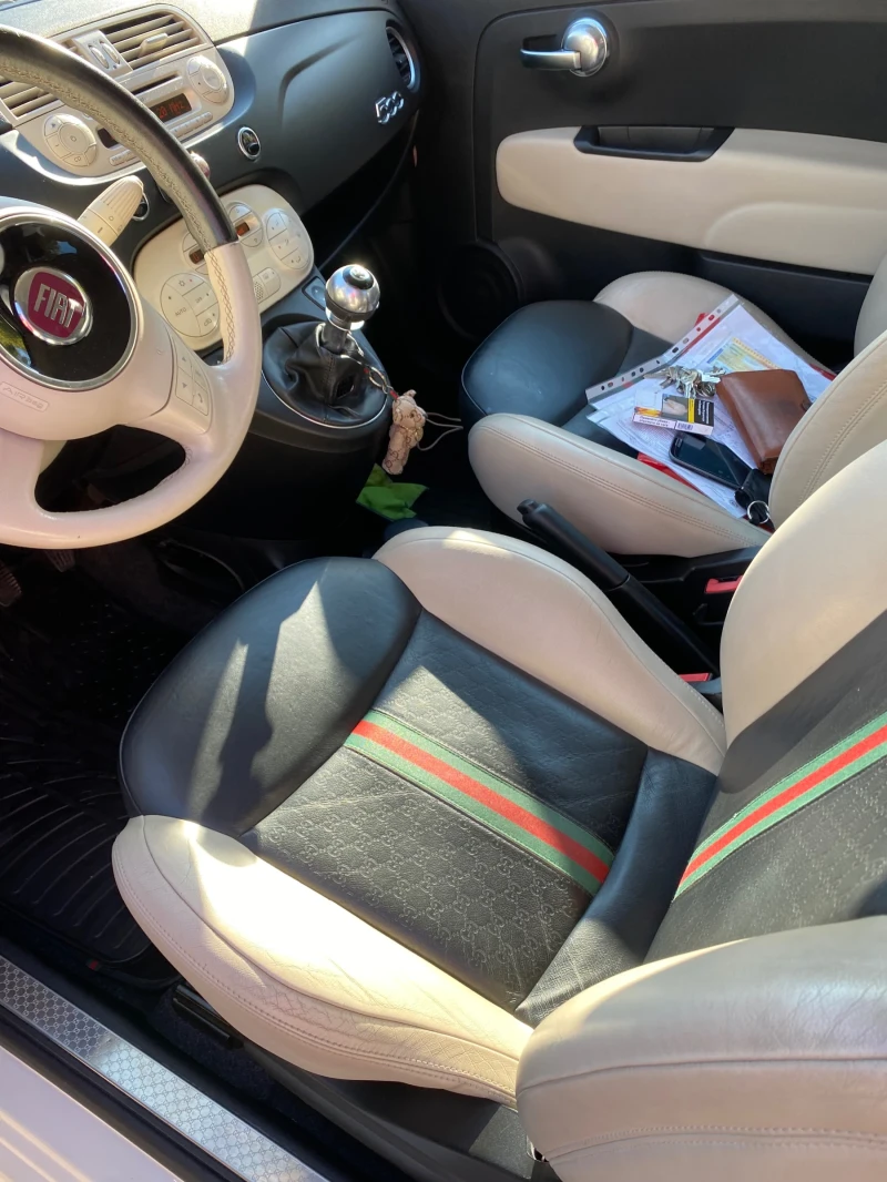 Fiat 500 Gucci, снимка 7 - Автомобили и джипове - 47990529