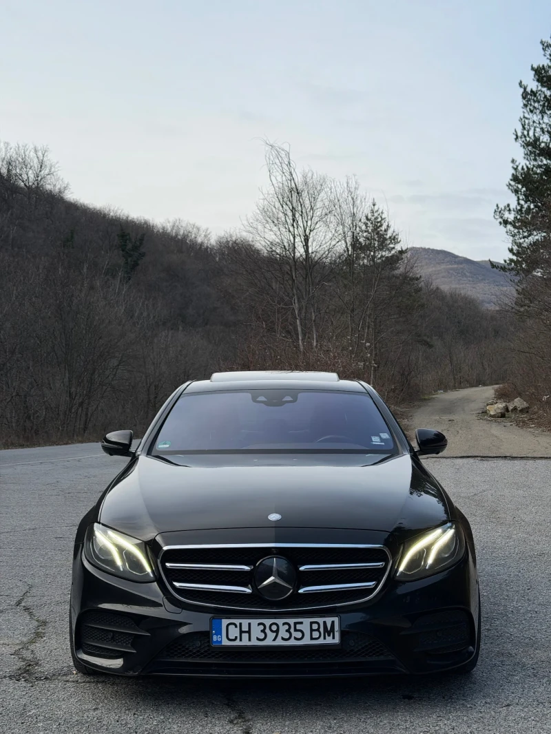 Mercedes-Benz E 350 AMG/Burmester/Line Assist/Distronic/Вакум/, снимка 2 - Автомобили и джипове - 53089274