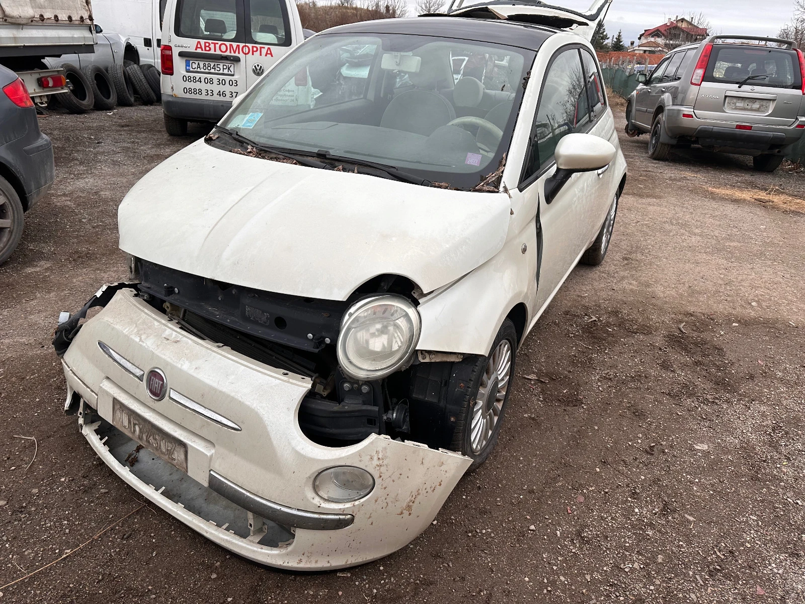 Fiat 500 1.2i,169A4000,69кс., снимка 1