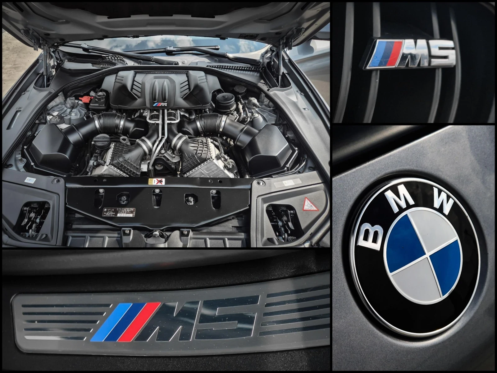 BMW M5 F10 4.4 V8 Bi-Turbo 560 к. с. , снимка 6 - Автомобили и джипове - 53864553