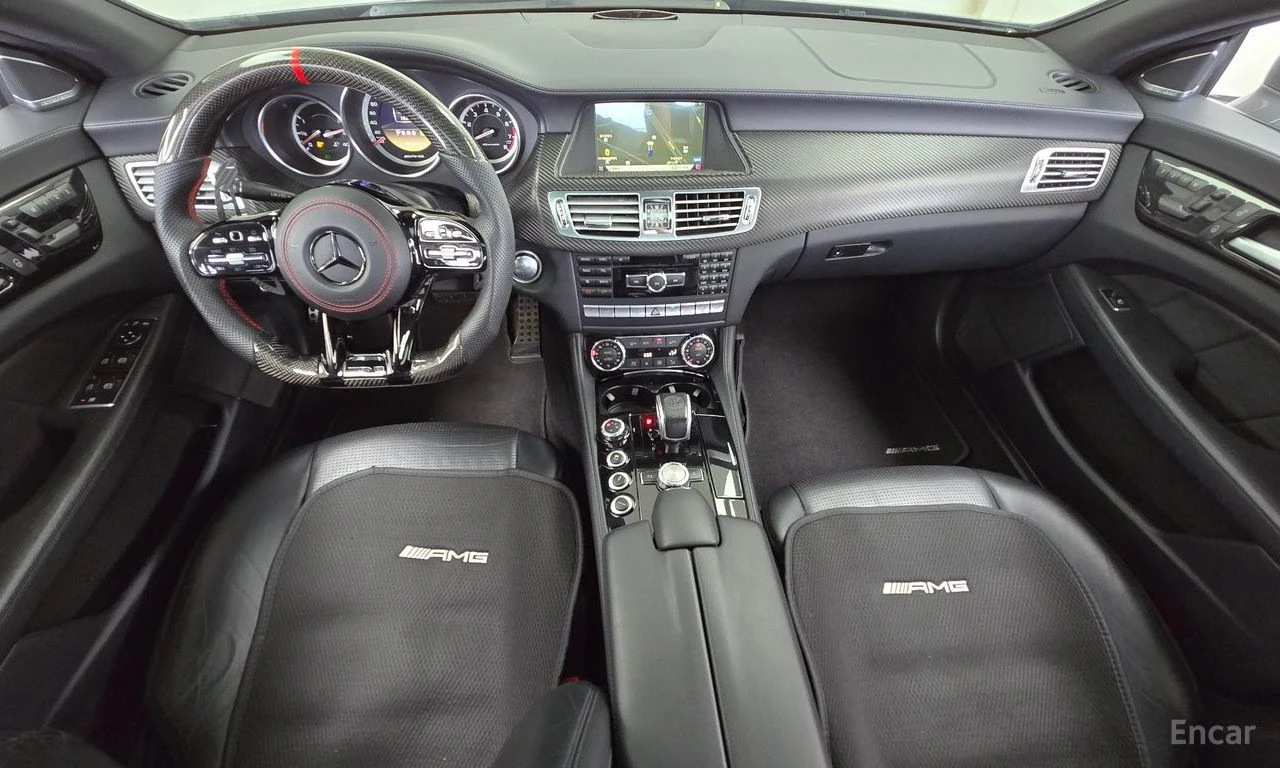 Mercedes-Benz CLS 63 AMG HARMON* KARDON* ОБДУХВАНЕ* ПАНОРАМА* МАСАЖ* КЕЙЛЕС, снимка 7 - Автомобили и джипове - 55901152