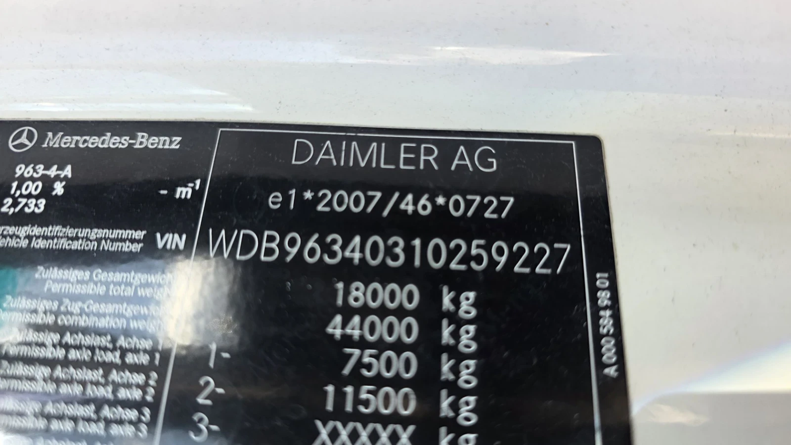 Mercedes-Benz Actros 18 46 EURO 6 Ретардер - изображение 6