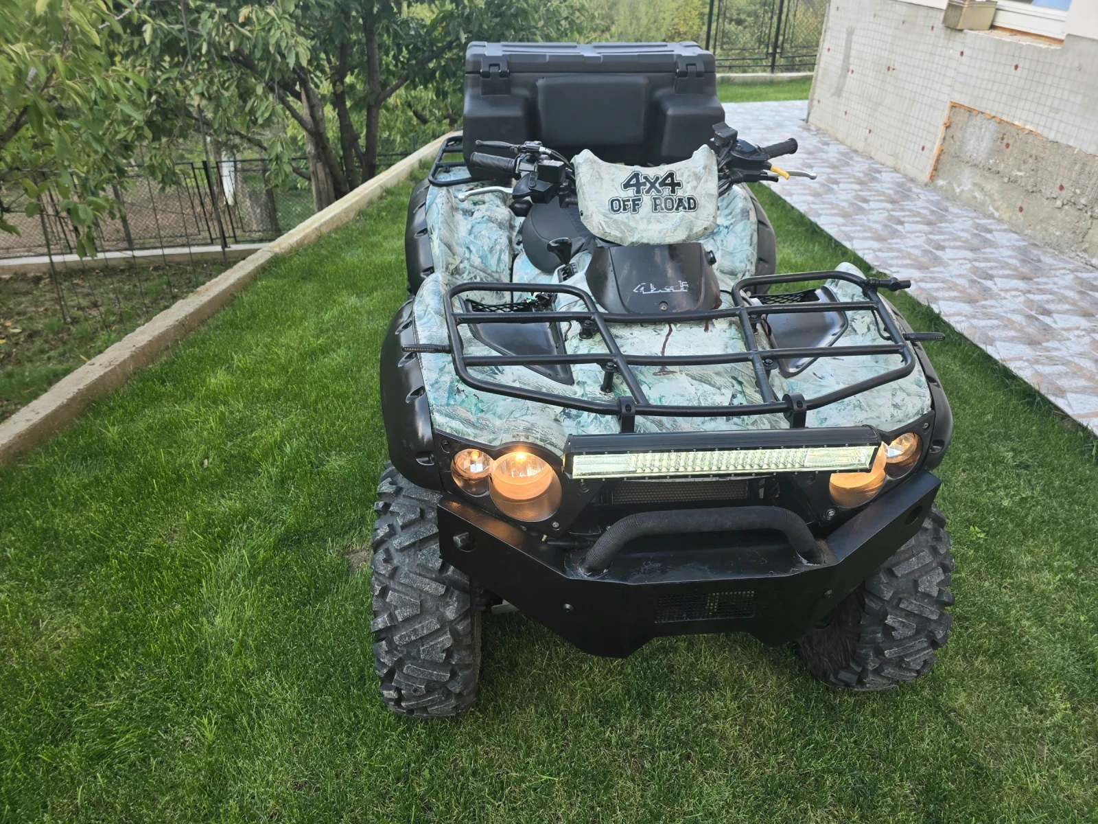 Kawasaki Brute Force Kawasaki Brute Force 750 4х4   лебедка, теглич - изображение 3