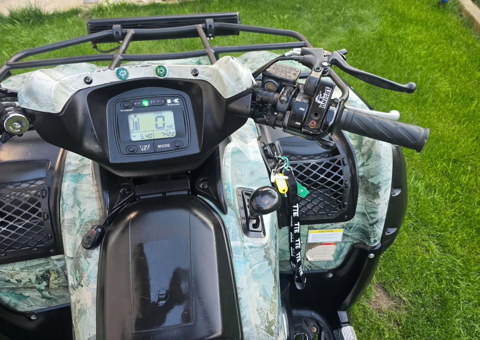 Kawasaki Brute Force Kawasaki Brute Force 750 4х4   лебедка, теглич - изображение 6