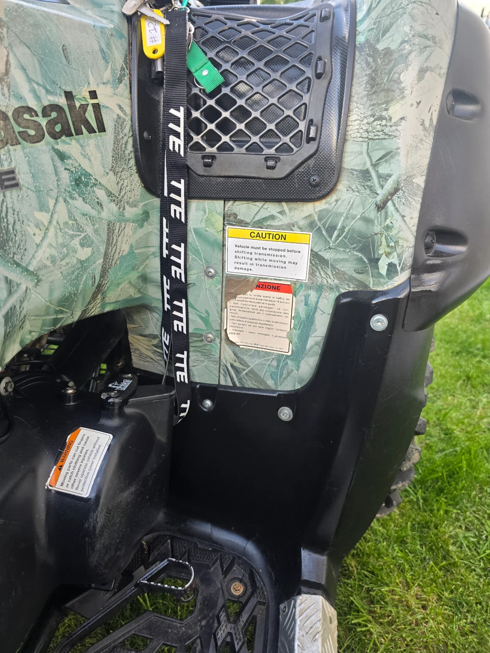 Kawasaki Brute Force Kawasaki Brute Force 750 4х4   лебедка, теглич - изображение 9