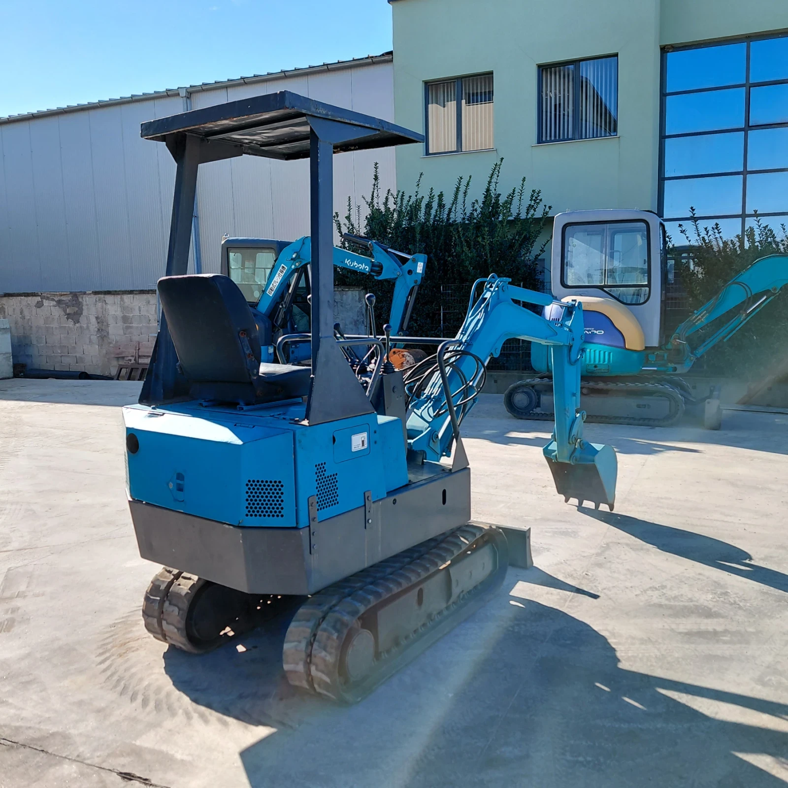 Багер Kubota Nissan N120 * НАЛИЧЕН * ТОП СЪСТОЯНИЕ *  - изображение 5