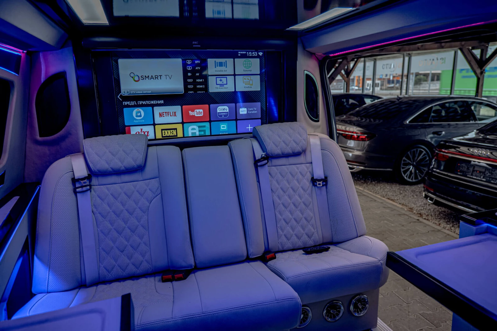 Mercedes-Benz Viano MAYBACH/2.2 CDI/LONG/PRO/4Matic/Android, снимка 14 - Автомобили и джипове - 53872054