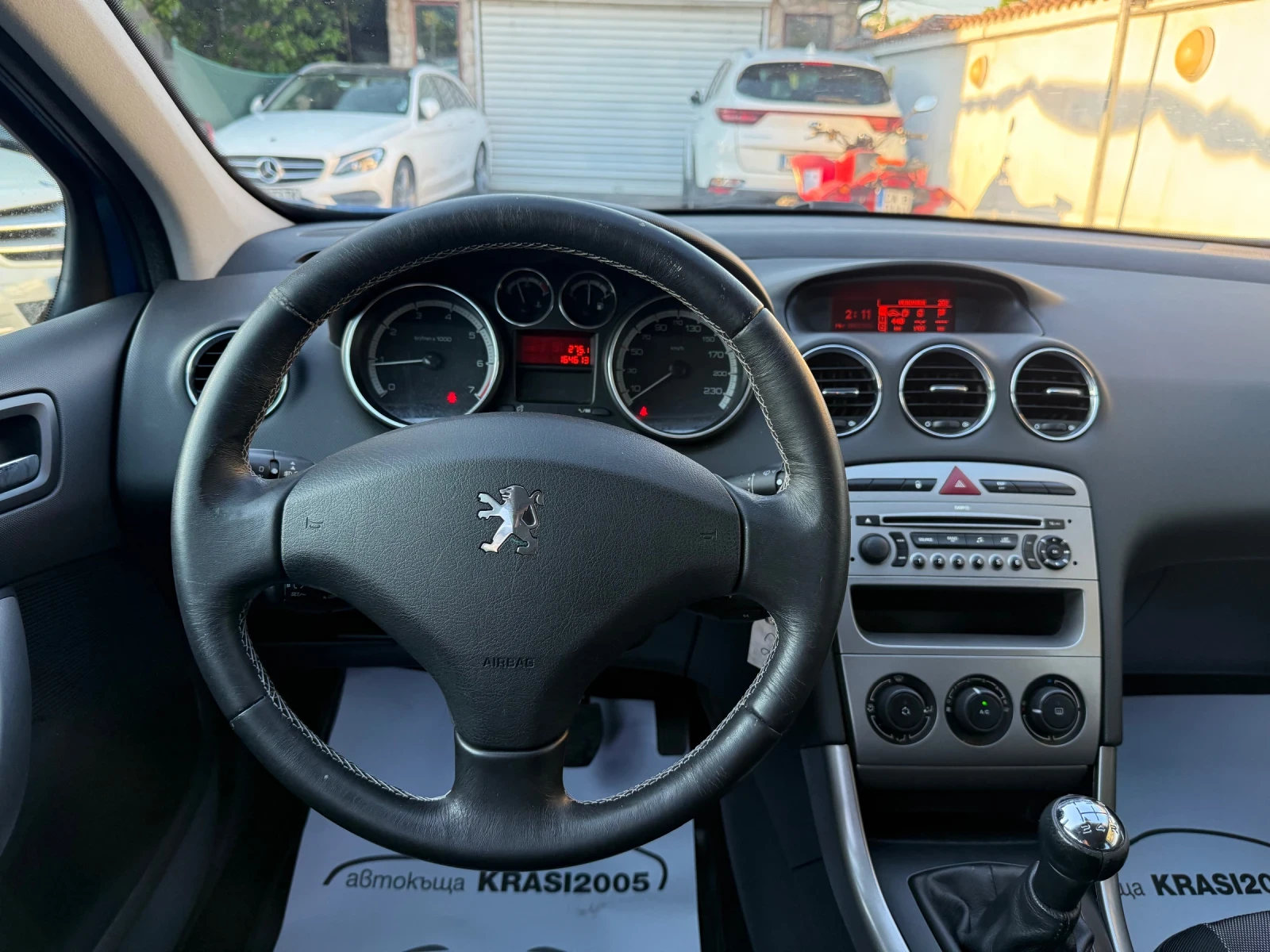 Peugeot 308 1.6I 120HP , снимка 9 - Автомобили и джипове - 54430694