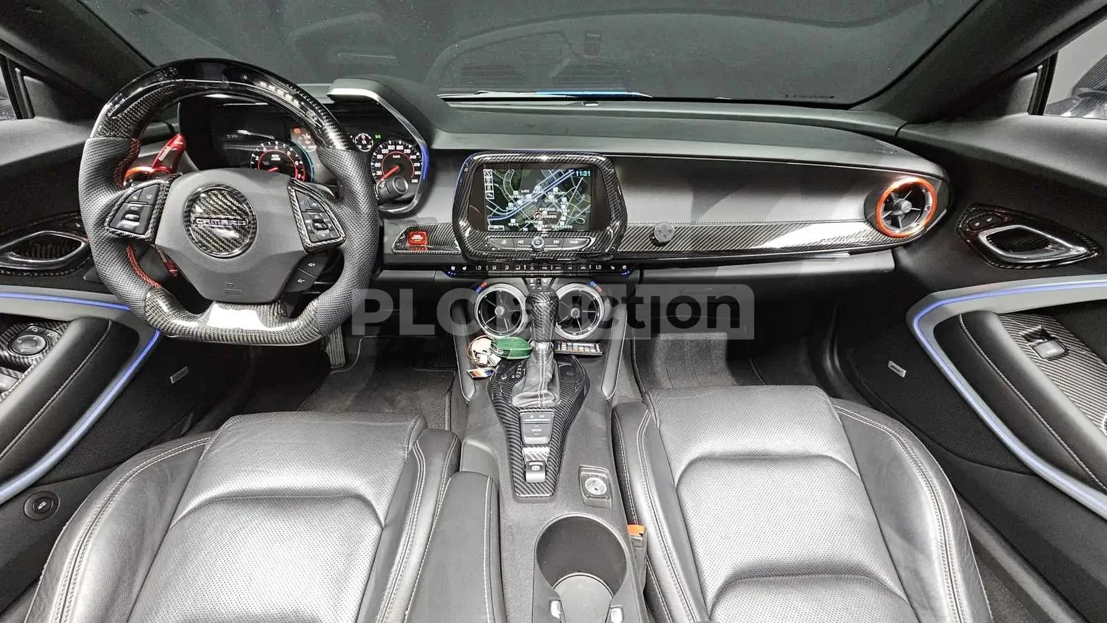 Chevrolet Camaro * ЗВЕЗДЕН ТАВАН * HEAD-UP * CARBON, снимка 6 - Автомобили и джипове - 55395718
