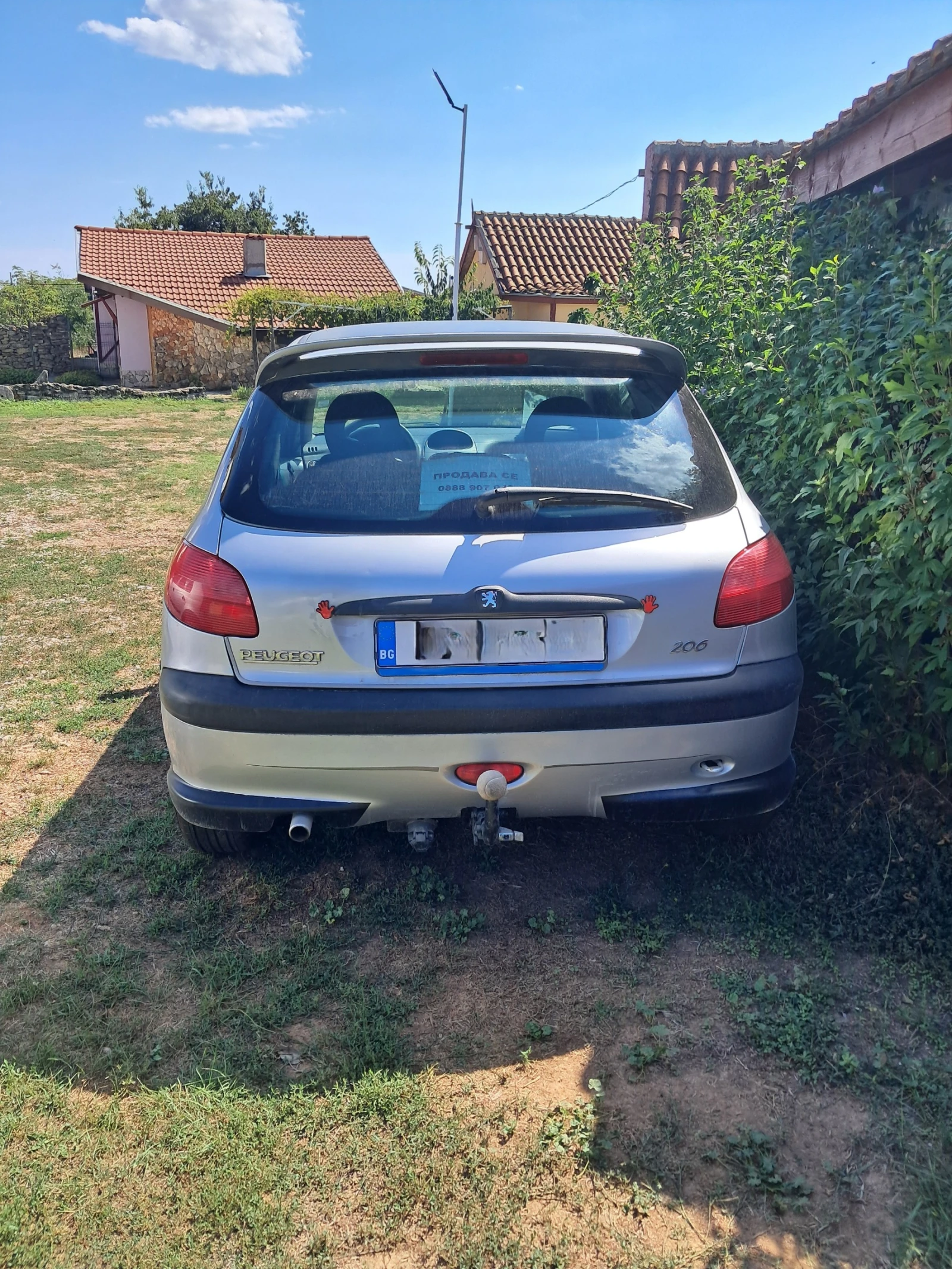 Peugeot 206, снимка 2 - Автомобили и джипове - 55975983