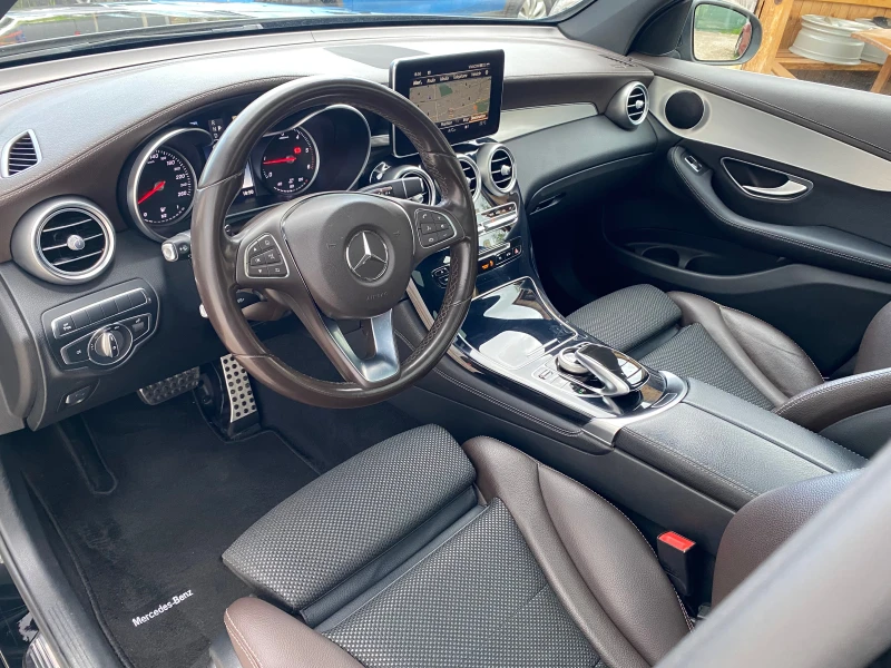 Mercedes-Benz GLC 250 AMG Line* 9G* ПАНОРАМА* КАМЕРА* КОЖА* NAVI, снимка 17 - Автомобили и джипове - 50020236