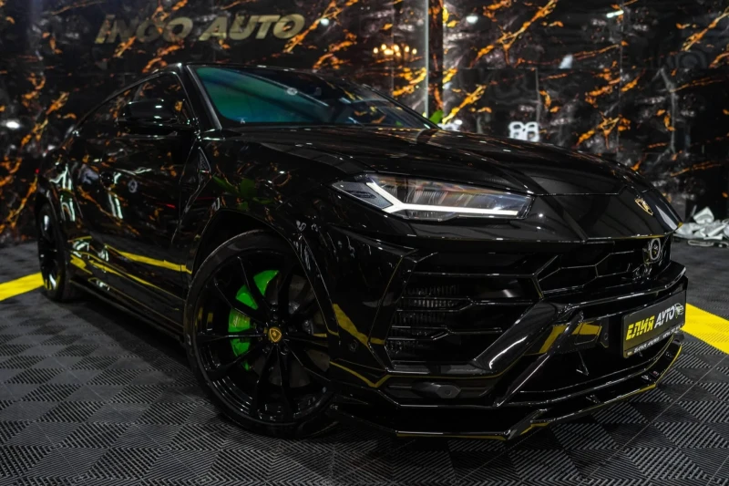 Lamborghini Urus 4.0 V8 FULL BLACK EDITION CARBON B&O ЛИЗИНГ 100%, снимка 2 - Автомобили и джипове - 53363867