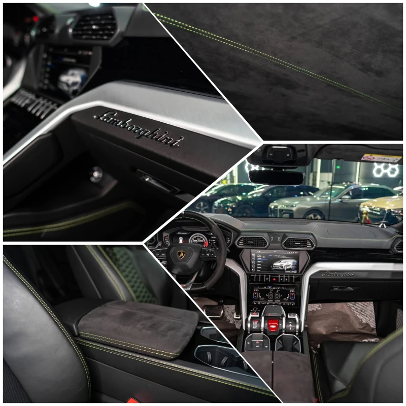 Lamborghini Urus 4.0 V8 FULL BLACK EDITION CARBON B&O ЛИЗИНГ 100%, снимка 16 - Автомобили и джипове - 53363867
