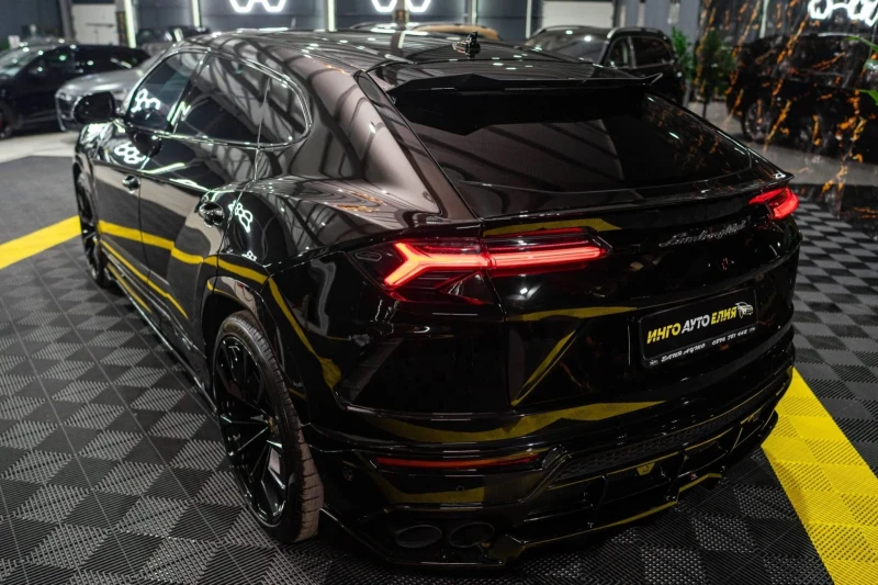 Lamborghini Urus 4.0 V8 FULL BLACK EDITION CARBON B&O ЛИЗИНГ 100%, снимка 7 - Автомобили и джипове - 53363867