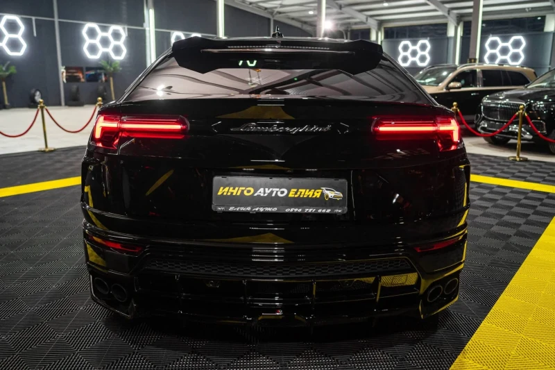 Lamborghini Urus 4.0 V8 FULL BLACK EDITION CARBON B&O ЛИЗИНГ 100%, снимка 8 - Автомобили и джипове - 53363867