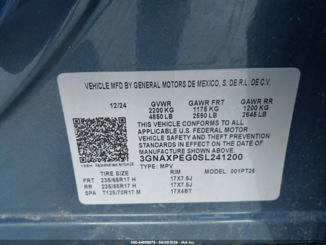 Chevrolet Equinox 2LT, снимка 9 - Автомобили и джипове - 54931146