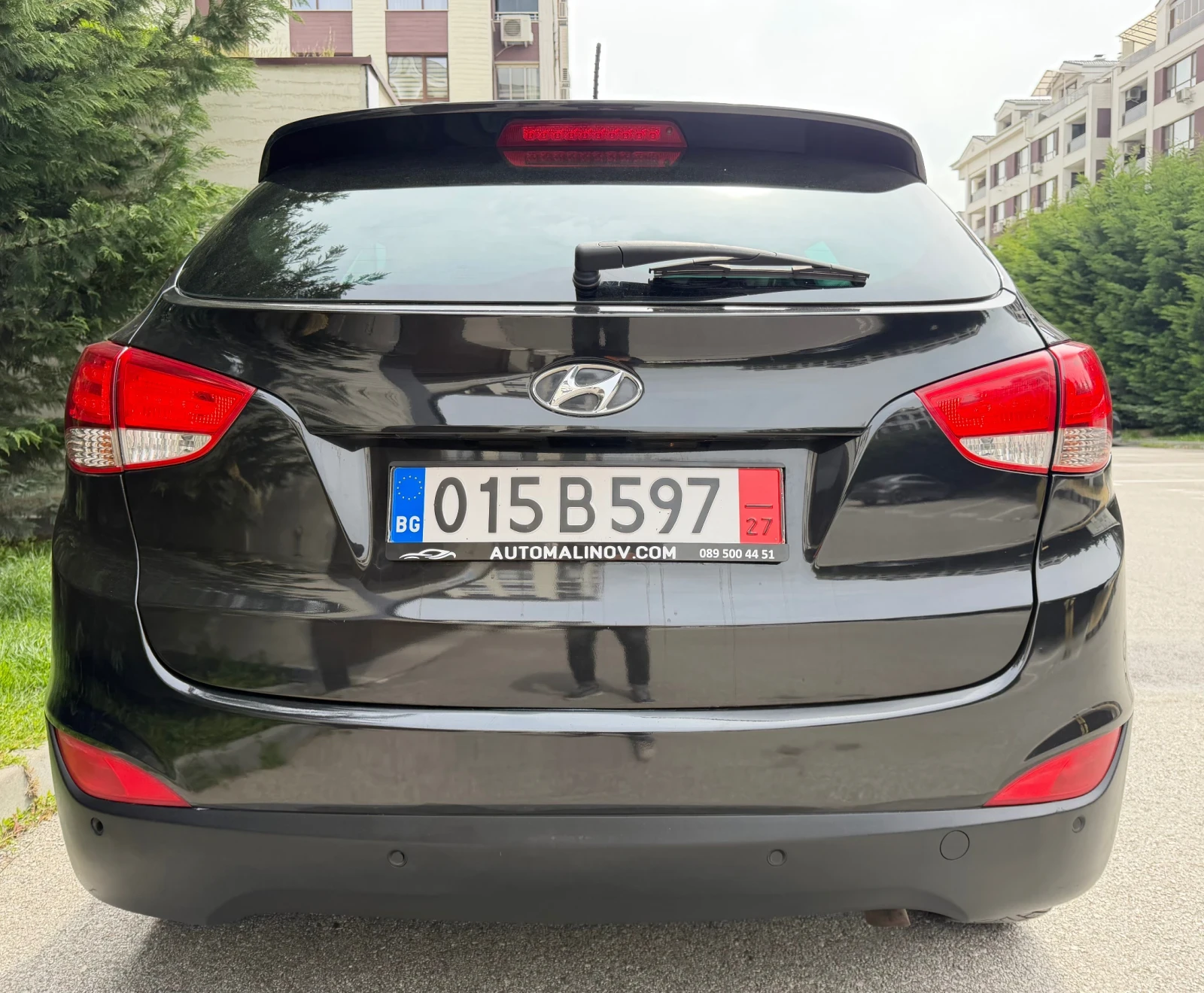 Hyundai IX35 2.0 136к.с 4х4, кожа, подгрев, Италия, снимка 5 - Автомобили и джипове - 54211010